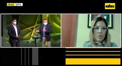 La exfiscala Josefina Aghemo en contacto virtual con el programa Expediente Abierto que se emitió anoche.