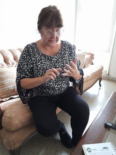 Analy Filártiga, una de las tres hijas del Dr. Joel Filártiga.

Analy Filártiga