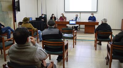 Reunión de directivos de la ARP con la titular del Indert, Gail González Yalfuf