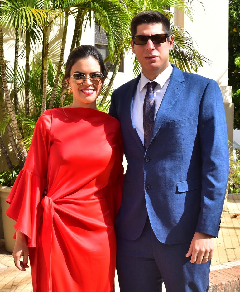 Larissa Fernández y Juan Antonio Aguila.