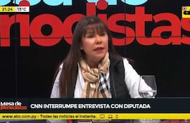 Celeste Amarilla, diputada liberal.