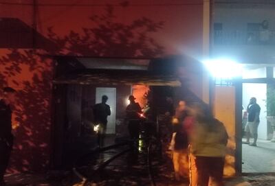 Parte de una vivienda se incendió en Asunción esta madrugada