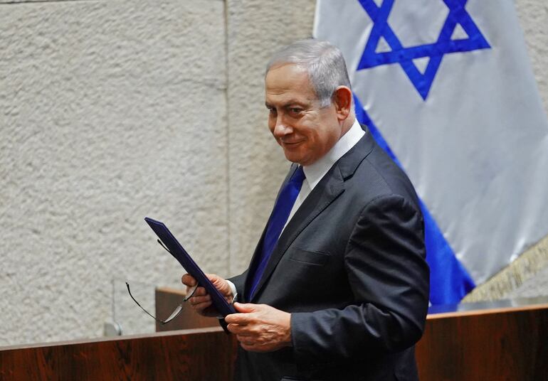Benjamin Netanyahu, primer ministro de Israel.