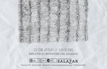 Imagen ilustrativa con la que la autora invita al lanzamiento de su obra.