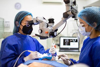 El Instituto Superior de Odontología ECO cuenta con equipos de alta tecnología.