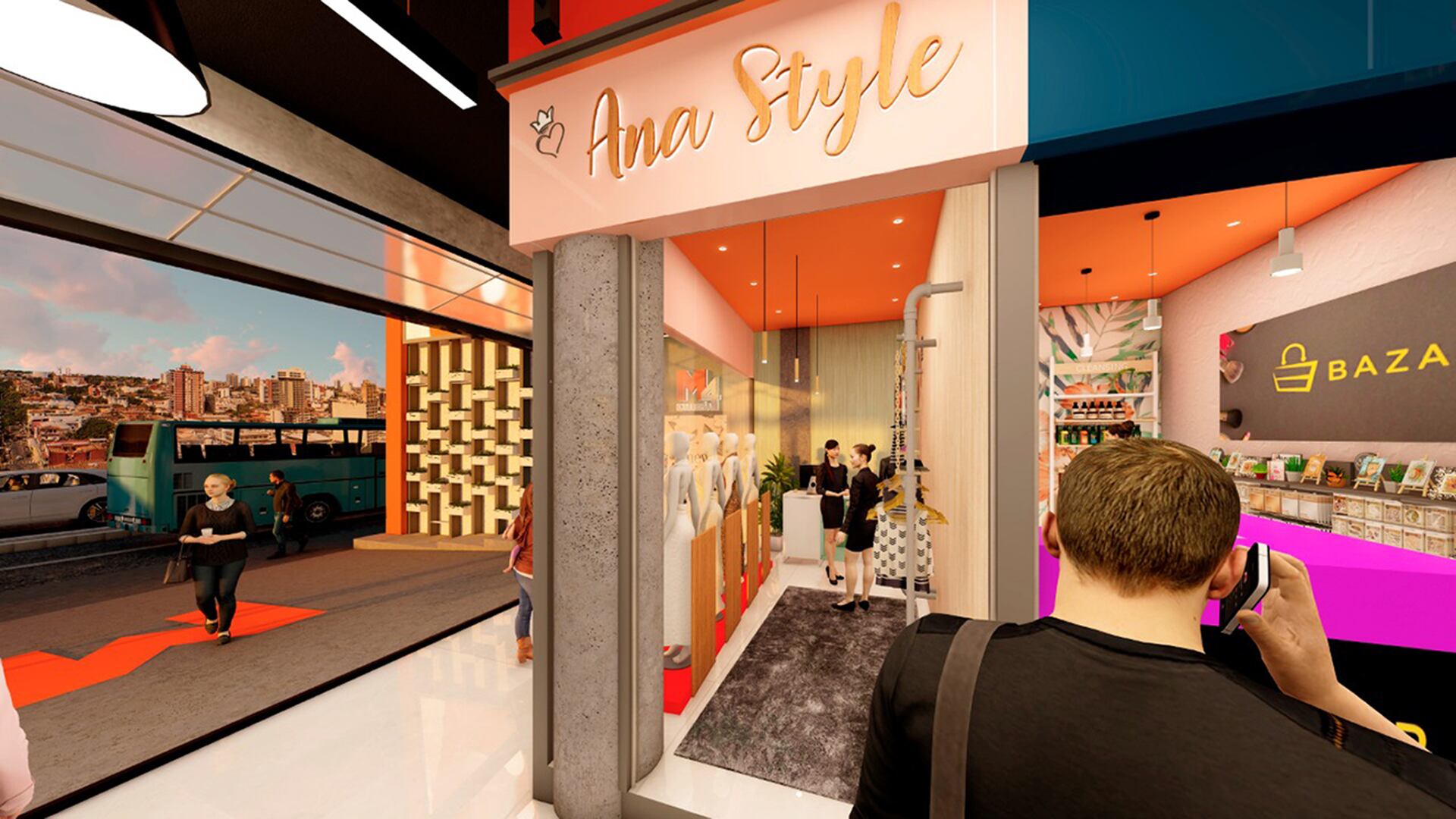 M4 Galería estará sobre Avda. Dr. Rodríguez de Francia y Perú, de Asunción.