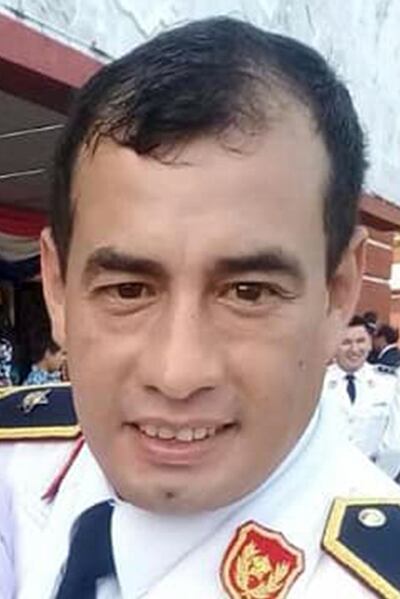 Comisario principal Juan Duarte Ferreira, acuchillado.