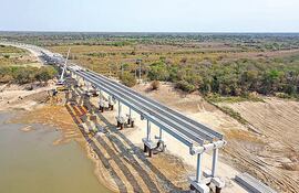 Una de las obras que avanzan con este Gobierno, pero adjudicada durante el anterior: la primera parte de la ruta
Alberdi-Pilar.