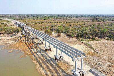 Una de las obras que avanzan con este Gobierno, pero adjudicada durante el anterior: la primera parte de la ruta
Alberdi-Pilar.