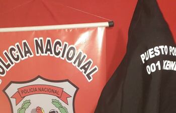 Mónica Araceli Galeano Rojas, detenida tras el allanamiento de un aguantadero de asaltantes, ubicado en el barrio Kennedy de Capiatá.