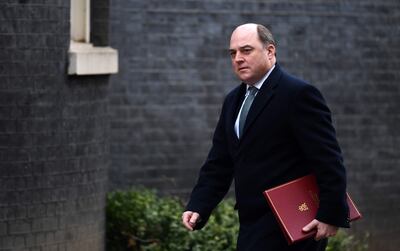 El secretario de Estado de Defensa británico, Ben Wallace.