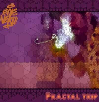 Portada del disco “Fractal trip”, disponible en streaming.