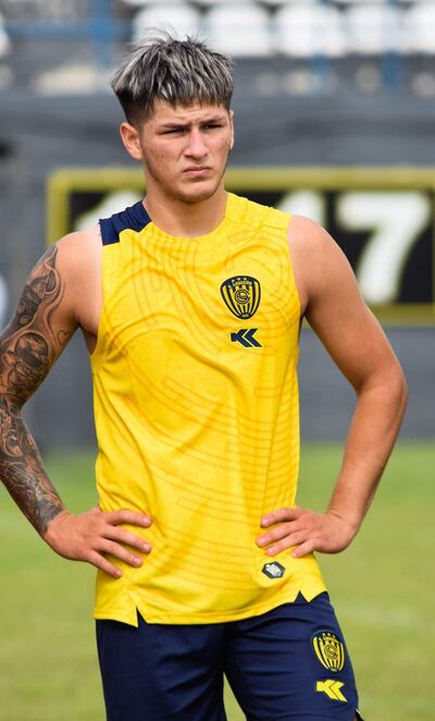 Kevin Estiben Núñez Franco (21), lateral derecho del Sportivo Luqueño.