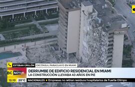 Familiares de la primera dama, desaparecidos tras derrumbe de edificio en Miami