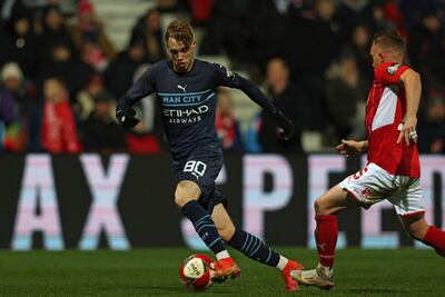 Cole Palmer, 19 años, el nuevo talento del Manchester City.