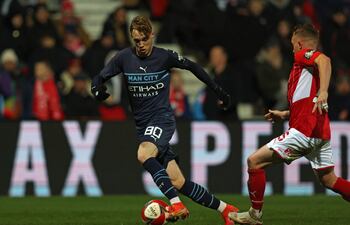 Cole Palmer, 19 años, el nuevo talento del Manchester City.