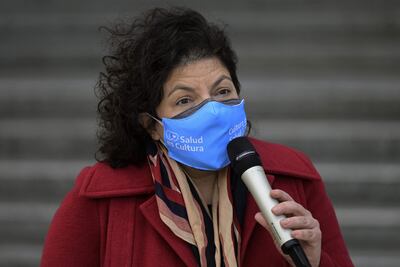 Carla Vizzotti, ministra de Salud de Argentina.