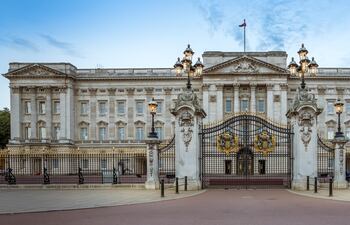Palacio de Buckingham, en Londres, Inglaterra.