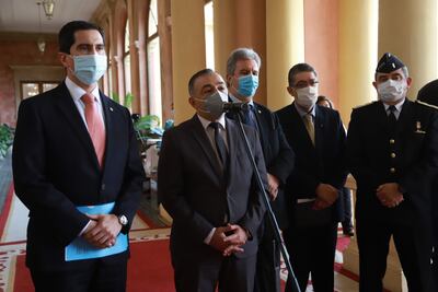 Representantes del sector privado se reunieron ayer en Palacio de López para analizar acciones contra el contrabando.