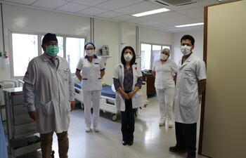 Trasplantado en plena pandemia sale de alta.