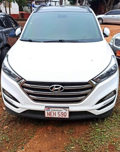 La camioneta que fue recuperada por la Policía el viernes.