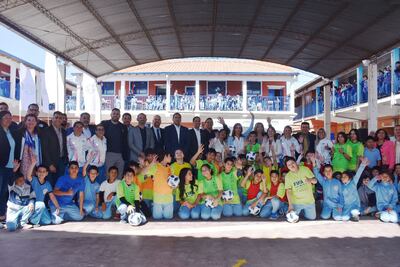 Tras dos años de anuncios, esta semana comenzó a implementarse efectivamente plan "Fútbol en las escuelas"