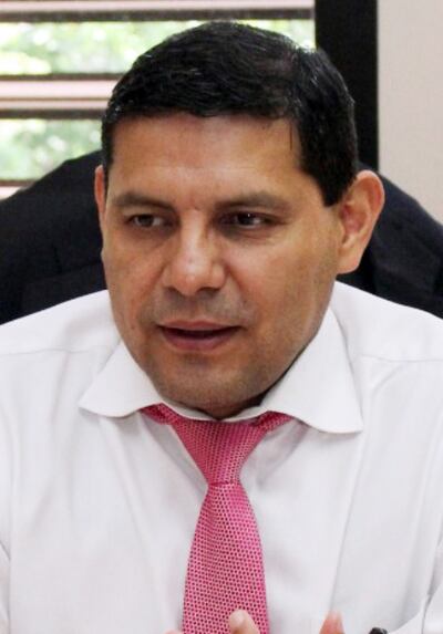 Pedro Mancuello, viceministro.