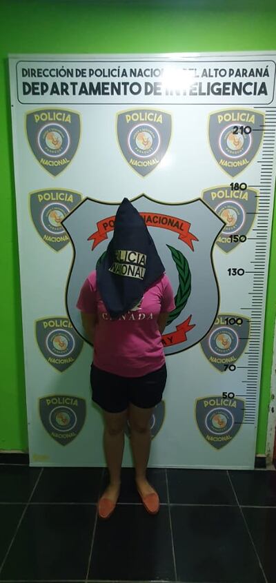 La sindicada Fabiola Augusto Gauto (25) fue capturada tras estar cuatro meses prófuga.