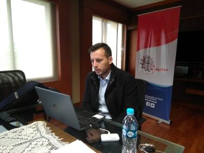 Paulo Duarte, presidente de UIP Joven.