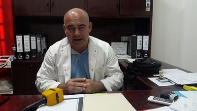 Dr Ricardo Brassel, director de la segunda región sanitaria.