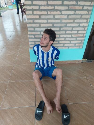 Federico Ignacio Salinas, detenido bajo sospechas de ser el autor material del alevoso crimen.