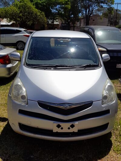 Automóvil que fue recuperado por la Policía.