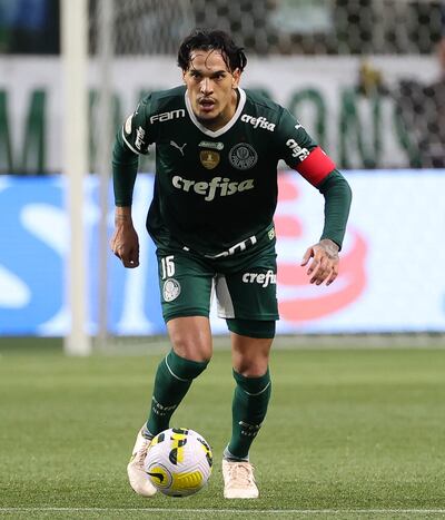 Gustavo Gómez, capitán del Palmeiras, líder del Brasileirão.