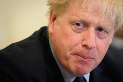 Boris Johnson, primer ministro del Reino Unido.