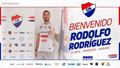 Rodolfo Fabián Rodríguez, nuevo futbolista de Nacional.