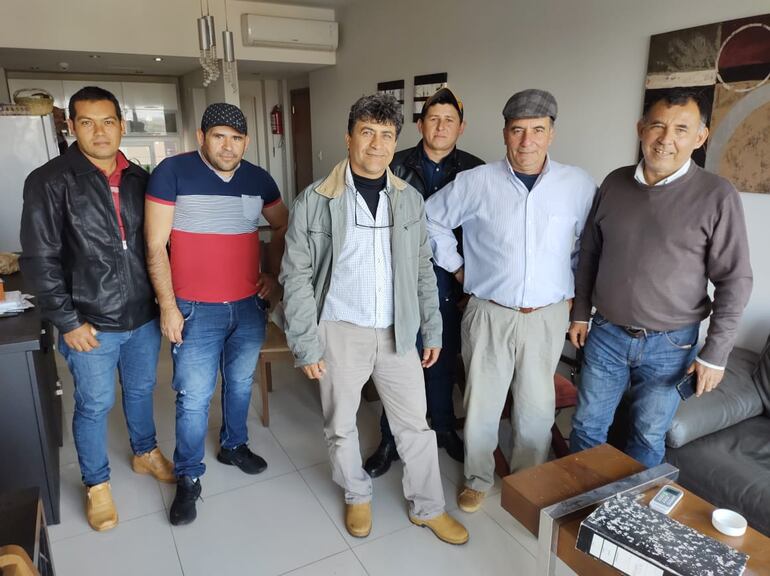 Dirigentes del Movimiento de Resistencia Campesina de San Pedro reivindican el cultivo del cannabis.