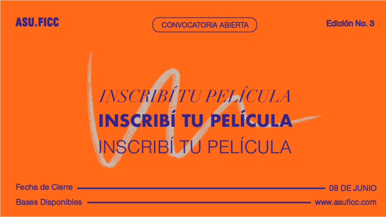 Afiche de promoción de la nueva convocatoria.