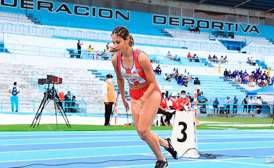 Fátima Amarilla fue la última compatriota en accionar en el Sudamericano, en Ecuador.