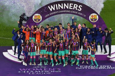 El Barcelona conquistó la Champions femenina.