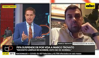 Todo fue fraguado, ratifica Trovato