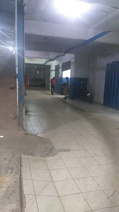 El atraco ocurrió este viernes en un estacionamiento del microcentro.esteño