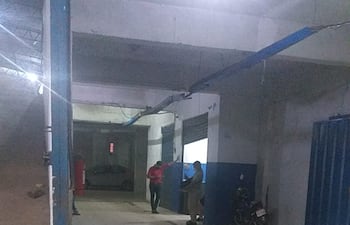 El atraco ocurrió este viernes en un estacionamiento del microcentro.esteño