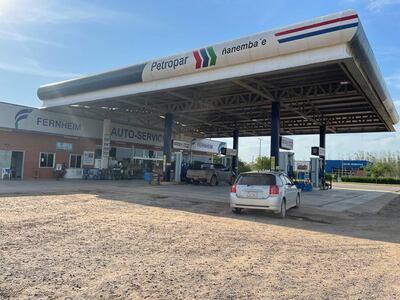 Petropar en Filadelfia: en la ciudad operan dos estaciones de servicio.