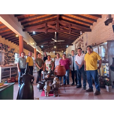 Encuentro de Ceramistas de Areguá culminará este domingo con una colorida exposición artesanal en el hotel La Candelaria.