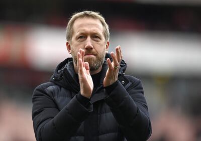 Graham Potter, 47 años, dejó al Brighton para dirigir al Chelsea.