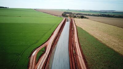 Los trabajos se iniciaron en marzo pasado con un plazo de entrega de 18 meses.