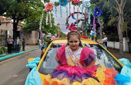Desfile de Carrozas en Caacupé