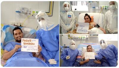 Tres médicos, entre ellos una embarazada, lograron superar la batalla contra el covid-19 en Terapia Intensiva.