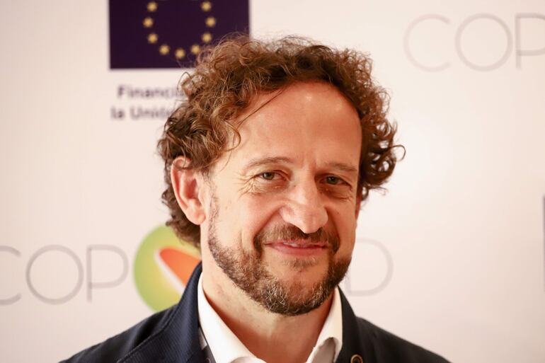 Javier Sagredo, director de COPOLAD III, participa en la reunión del Programa de Cooperación entre América Latina y la Unión Europea en materia de políticas de lucha contra la droga Copolad III, en el Centro de Convenciones de la CONMEBOL, en Luque (Paraguay).