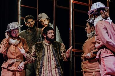 El elenco Lampium estuvo a cargo de la obra "La Ternura" que tuvo dos nominaciones.